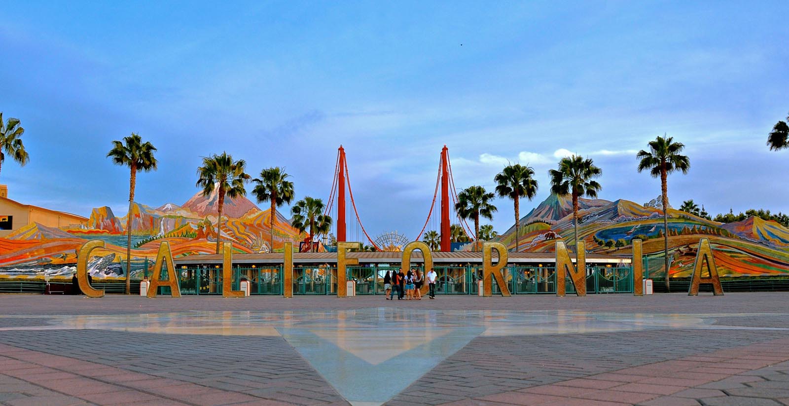 Disney's California Adventure Main Entrance Complex C.W. Driver