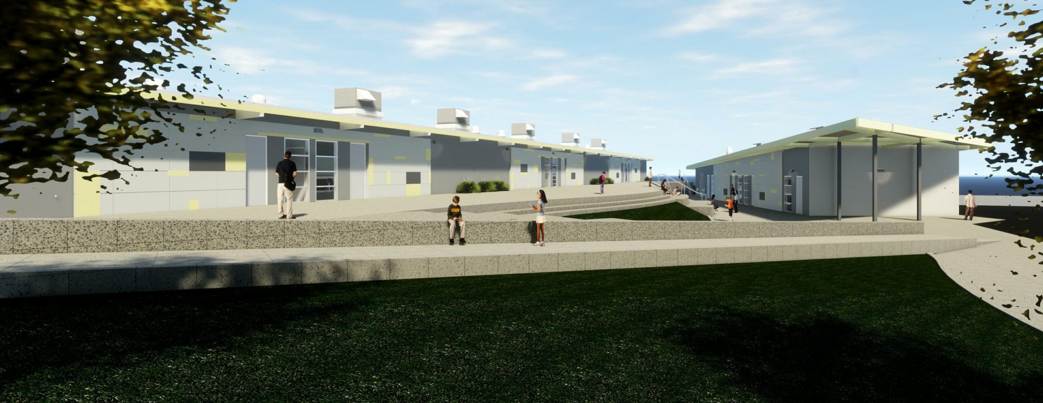 Sweetwater UHSD Hilltop Middle School, Building 600 Modernization